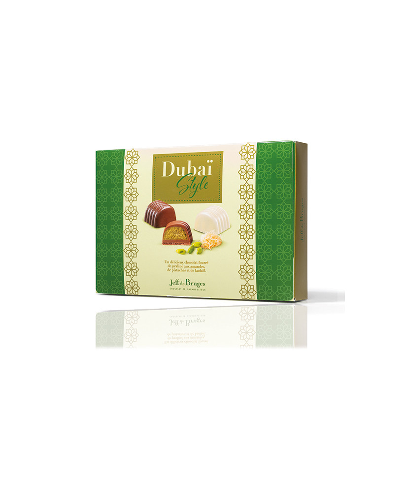 BOITE CHOCOLAT DUBAÏ 250G
